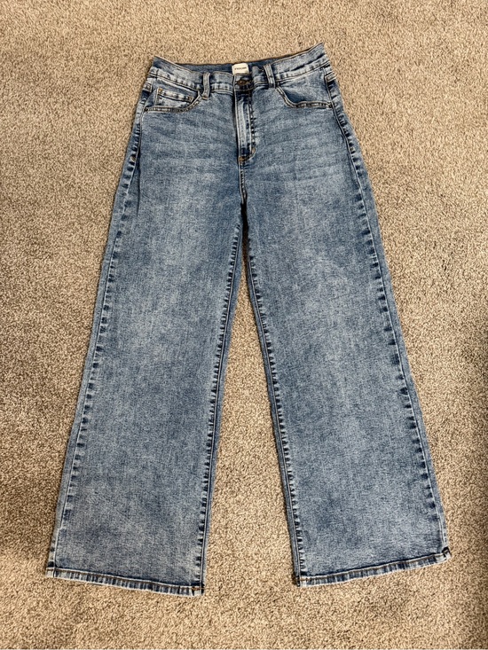 Sneak Peek Denim - SneakPeek Wide-Leg Women’s Jeans - Light Blue Wash